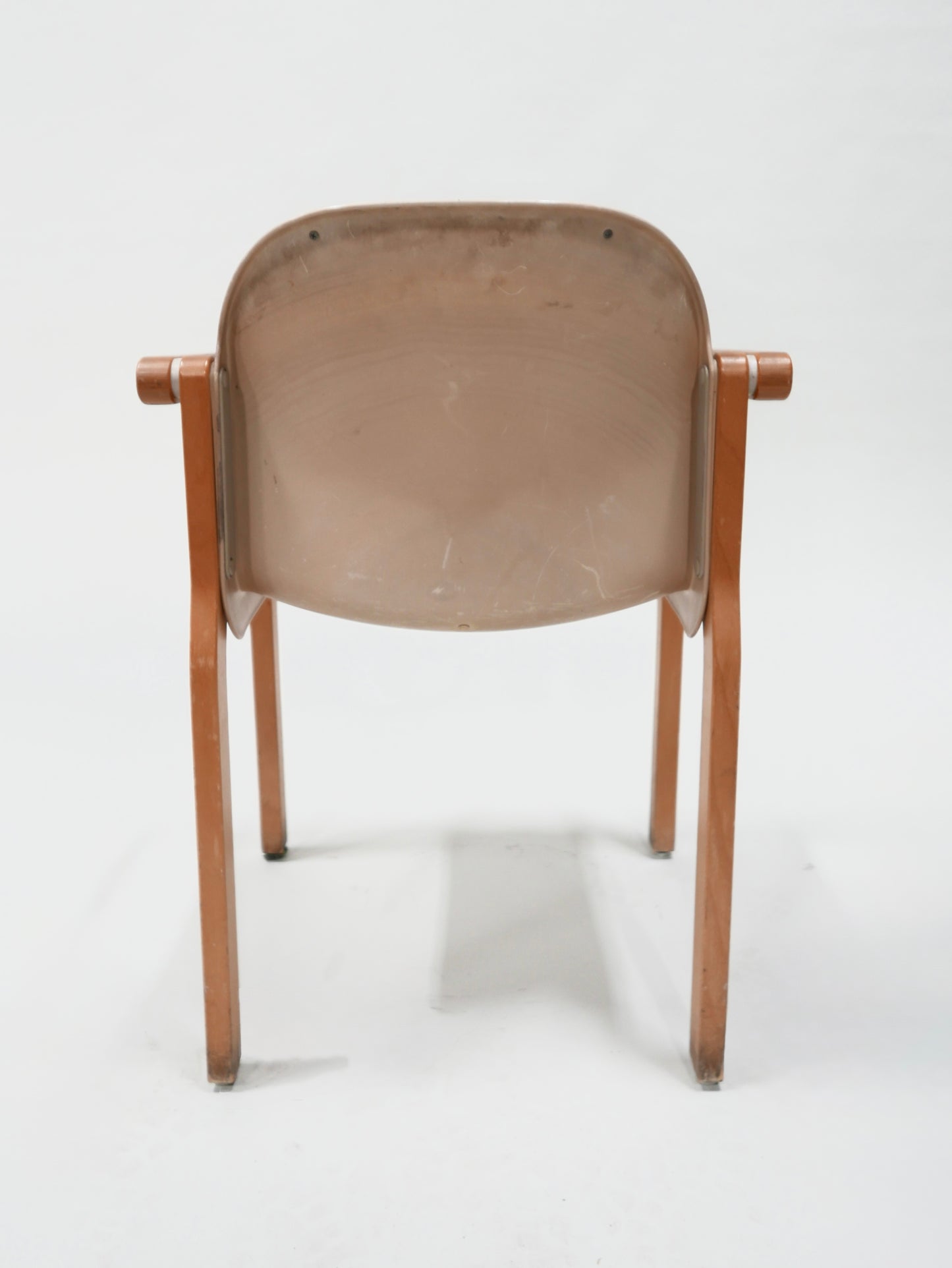 Mid-Century Gerd Lange Thonet Fiberglass Accent Chair Made in Germany
