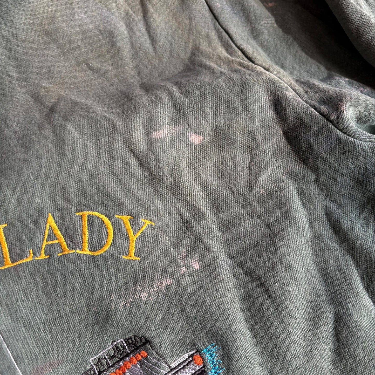 1990s Camber Embroidered Zip Hoodie
