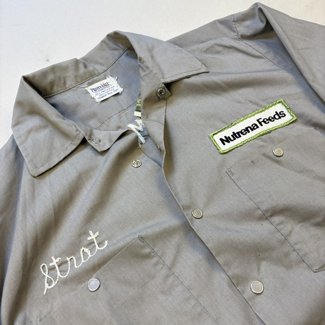 1960s Nutrena Chainstitched Work Shirt