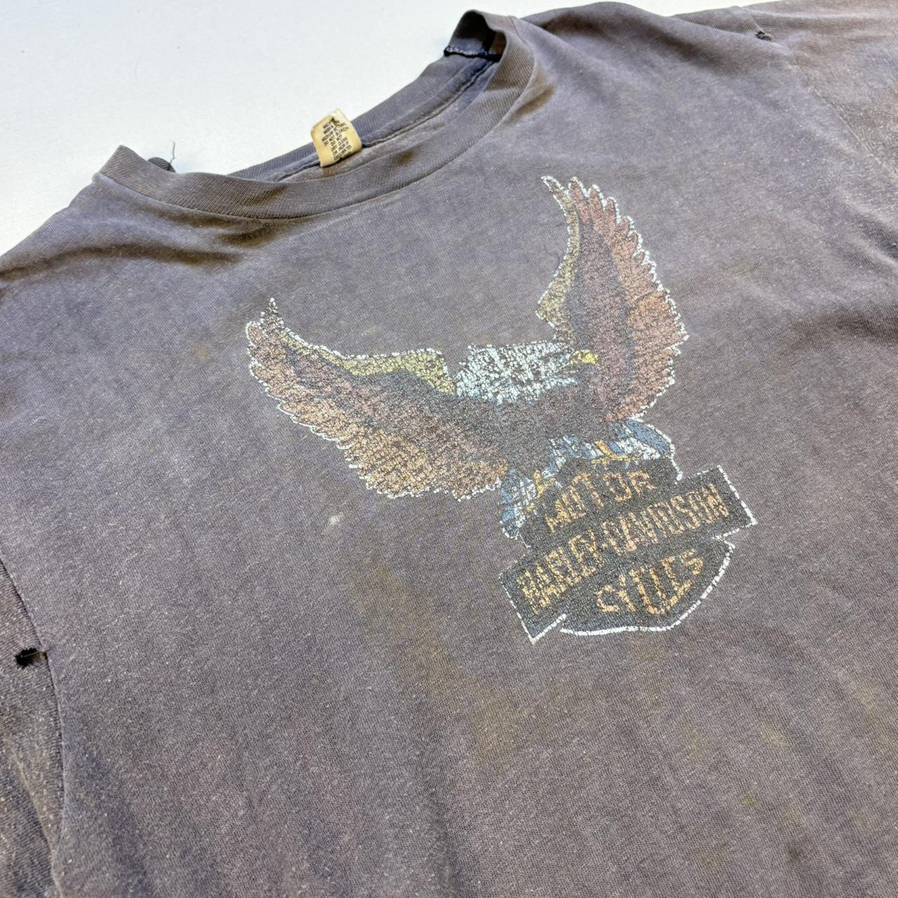 1970s Harley Davidson Faded Tee