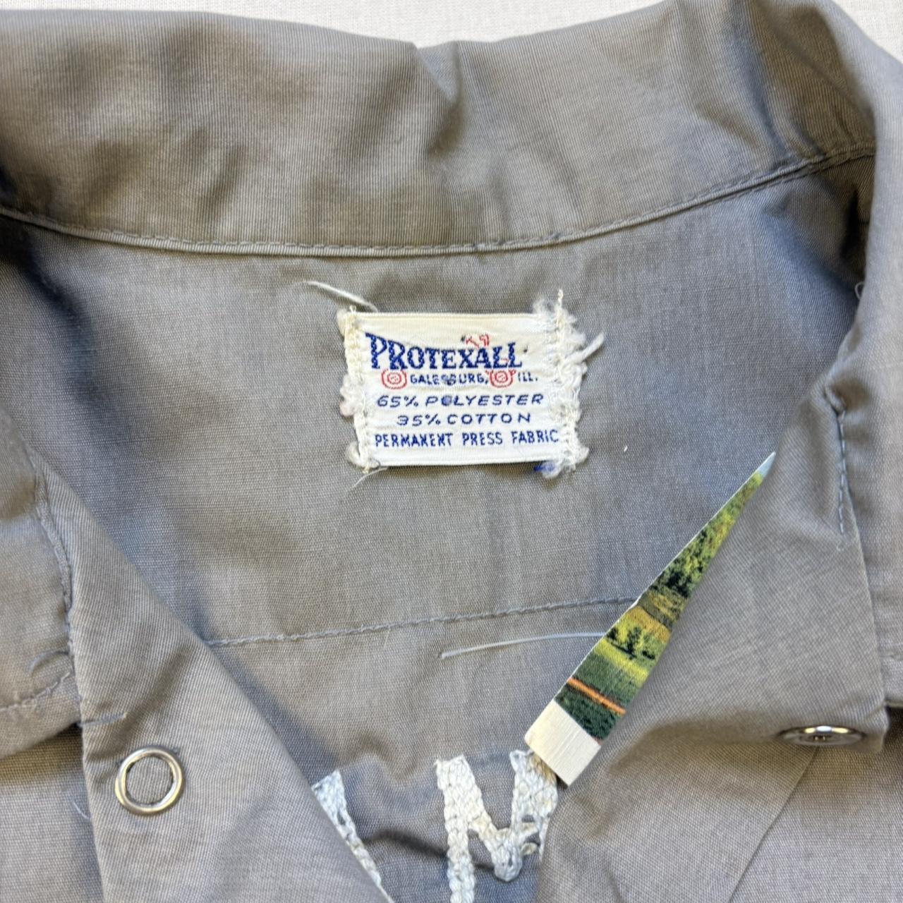 1960s Nutrena Chainstitched Work Shirt
