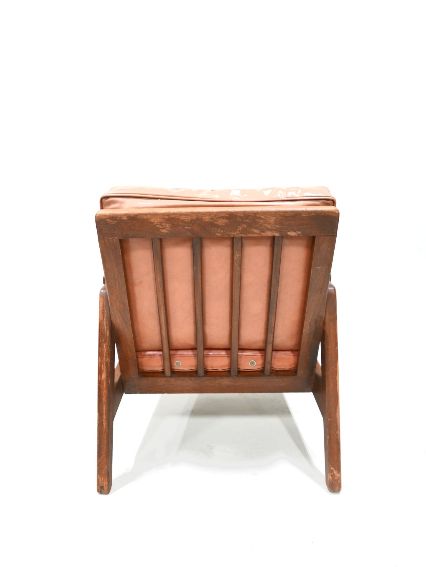 Vintage MCM Leather Accent Chair