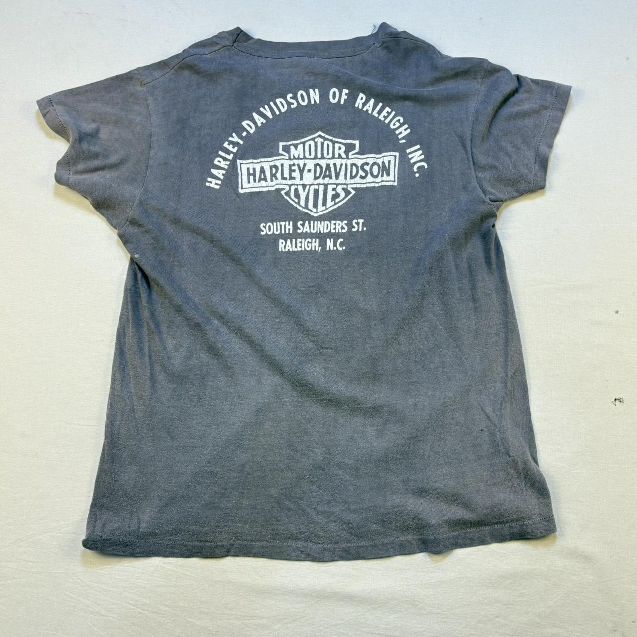 1970s Harley Davidson Faded Tee