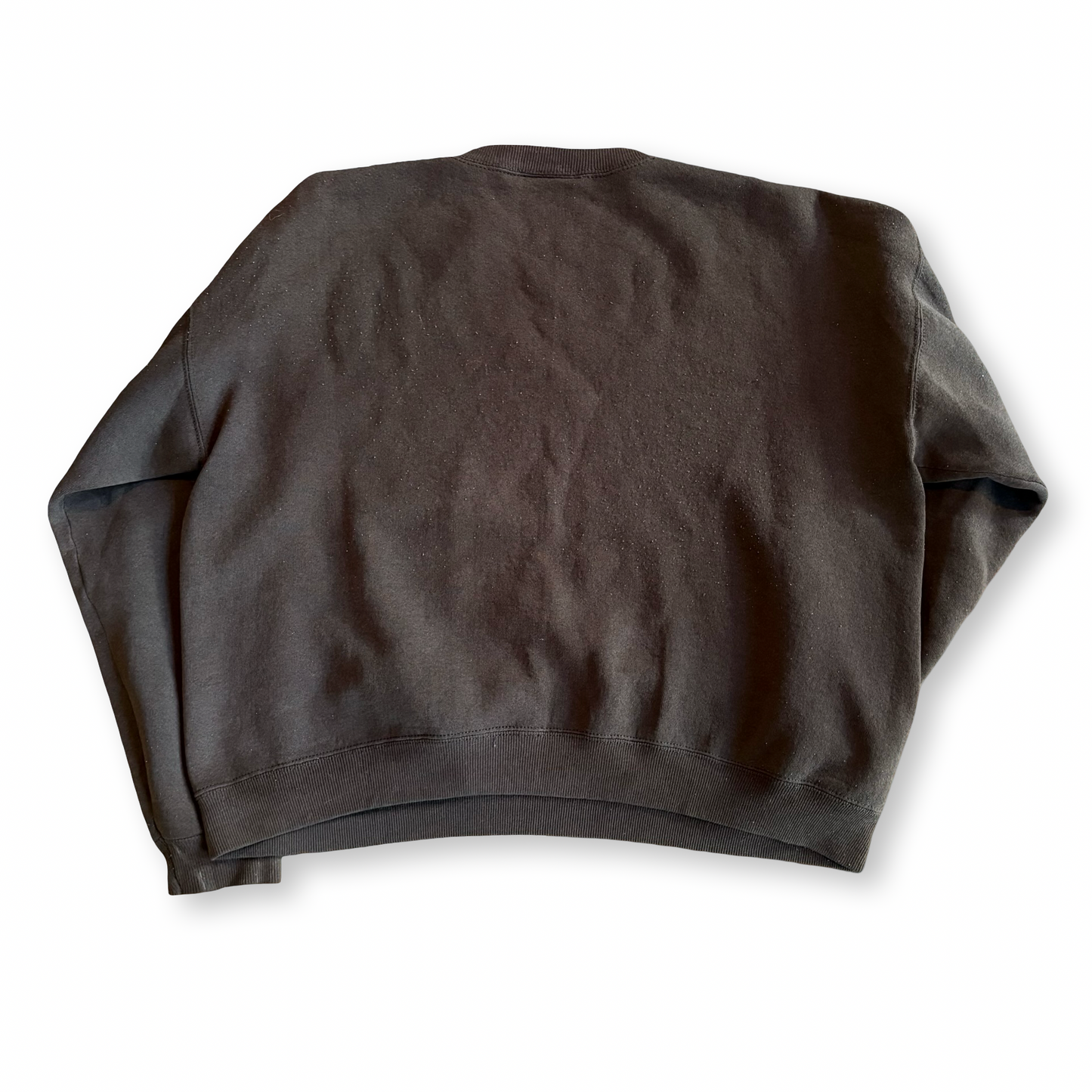 1990s Riders Blank Black Crewneck