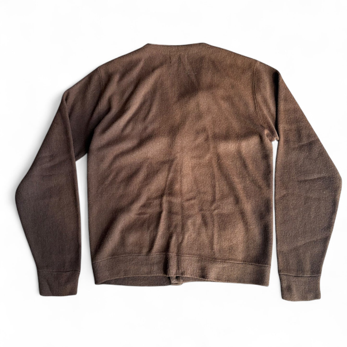 1970s Faded Brown Cardigan