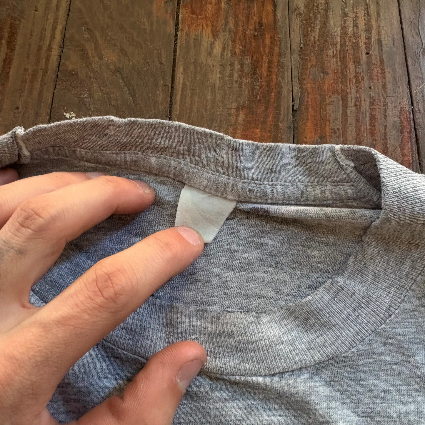 Grey Ace Soccer Tee