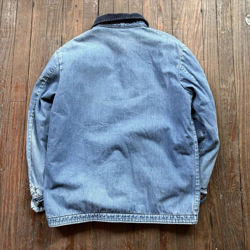 1970's Big Mac Denim Wool Lined Jacket
