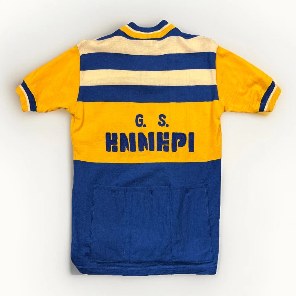 G.S. Ennepi Striped Bicycle Jersey