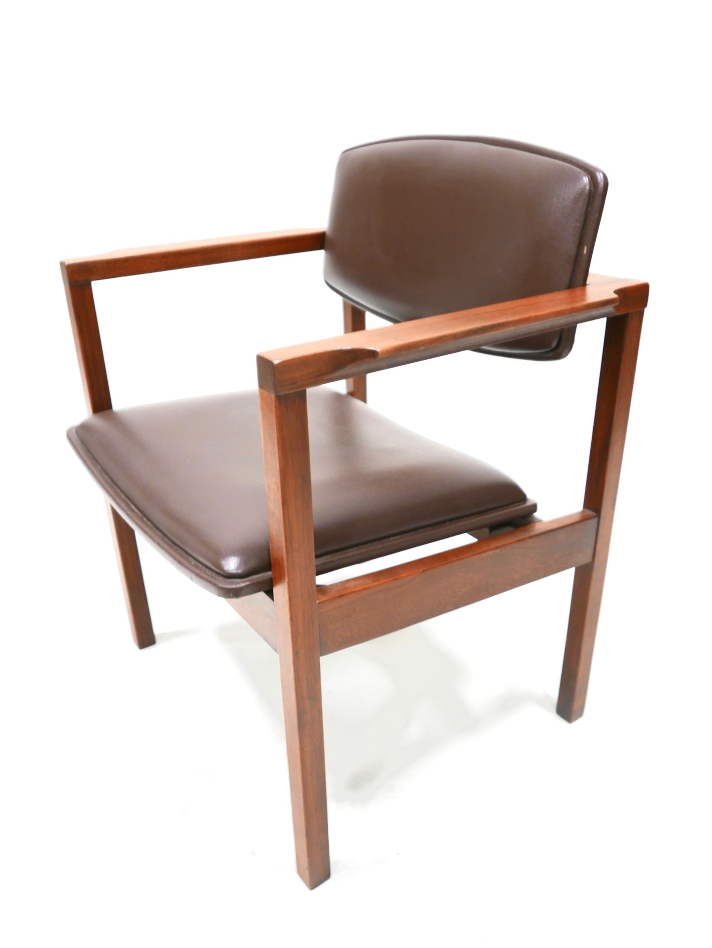 Mid Century Wooden Armchair