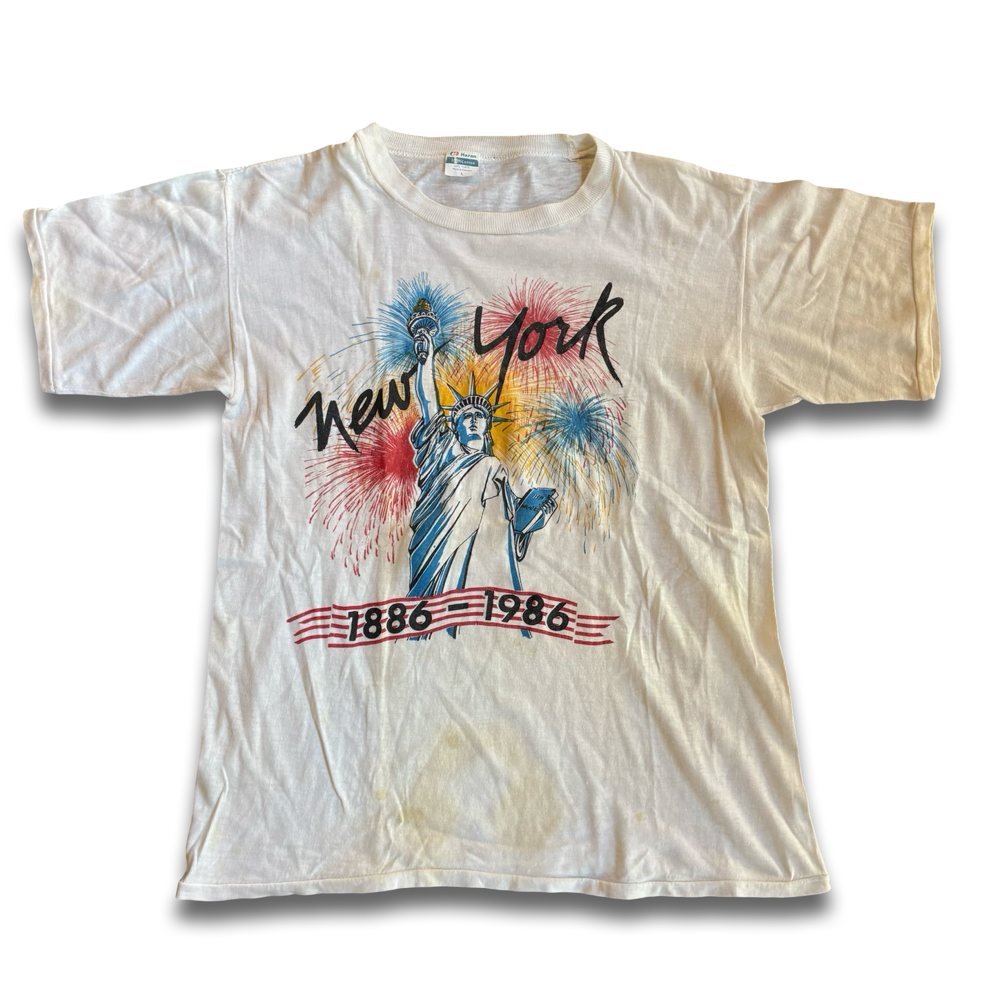 1980s New York Statue Of Liberty Tee
