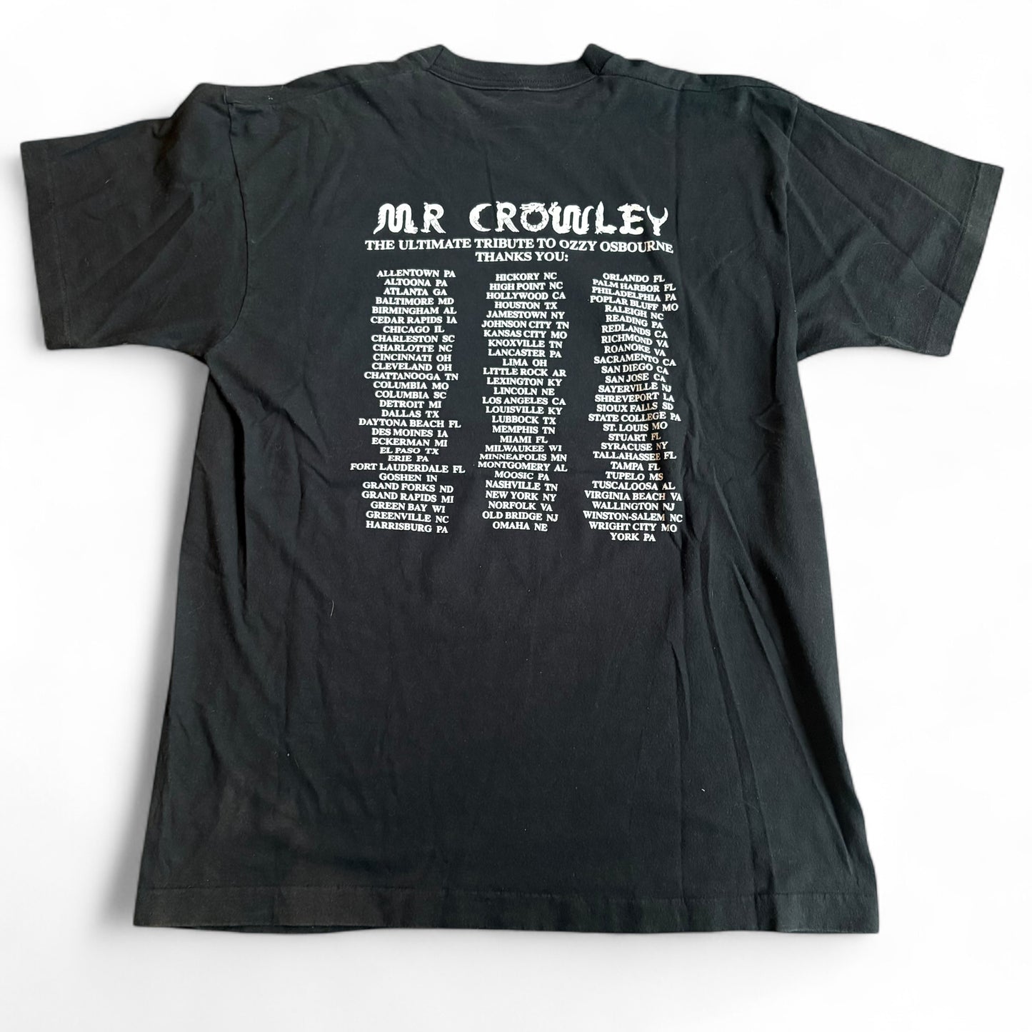 1990s Ozzy Osborne Mr Crowley Tee
