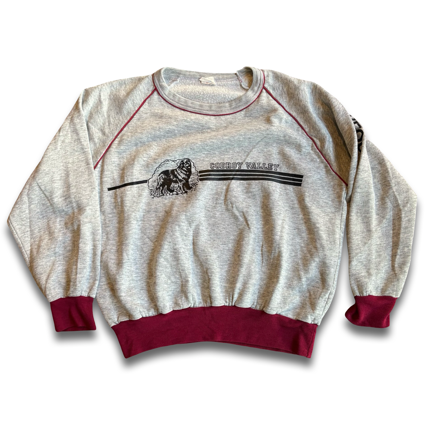 1970s Codroy Valley Newfoundland Grey Crewneck