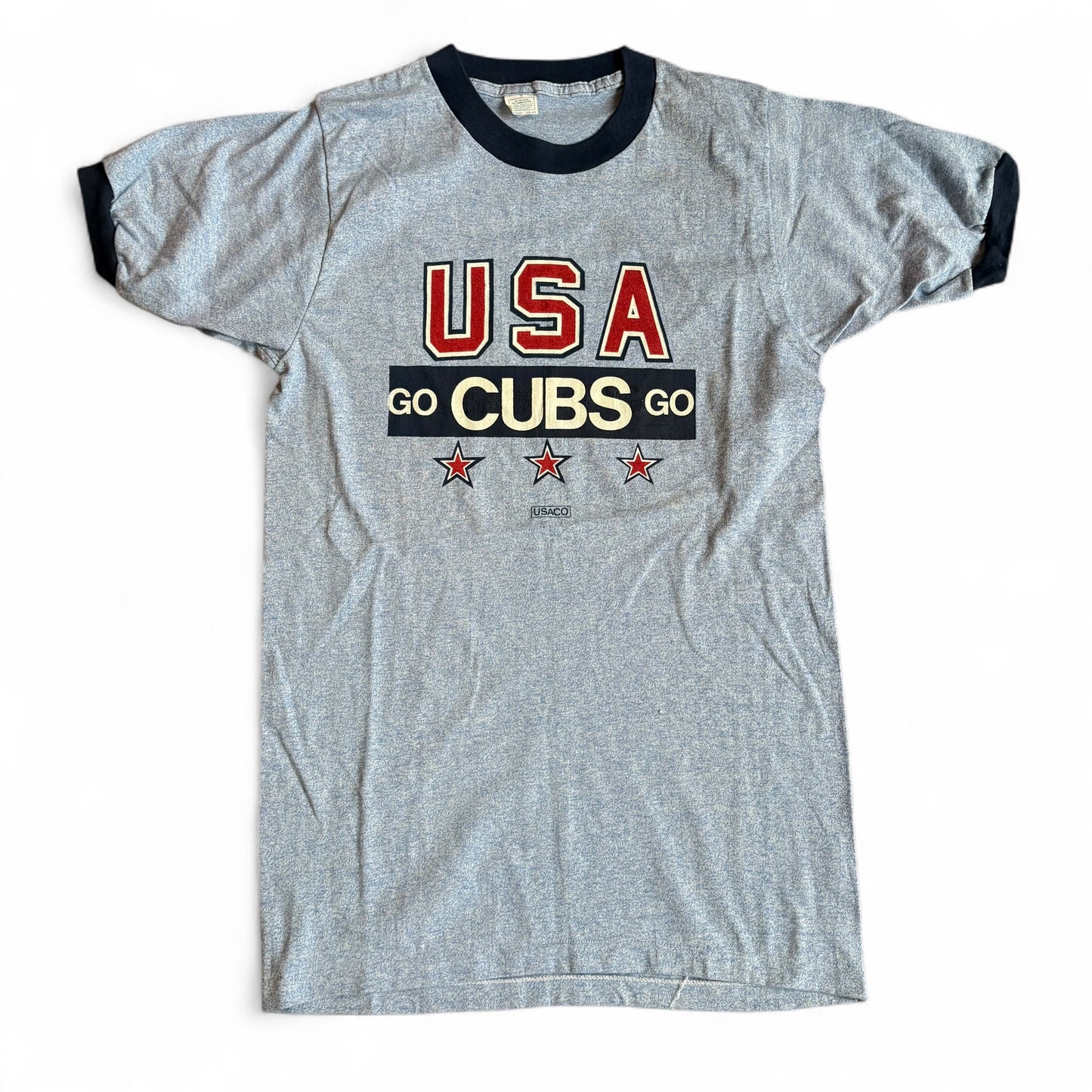 1980s USA Go Cubs Ringer