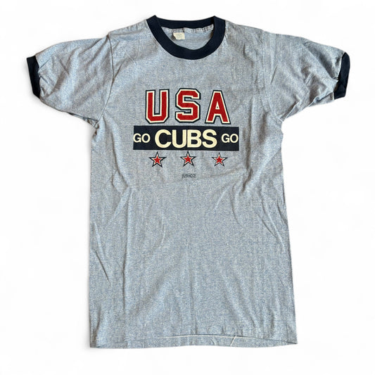 1980s USA Go Cubs Ringer