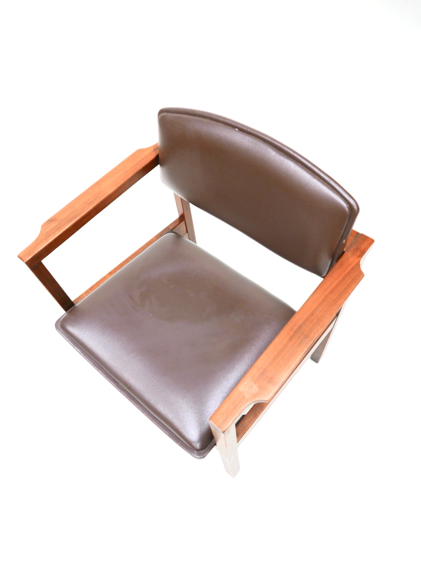 Mid Century Wooden Armchair