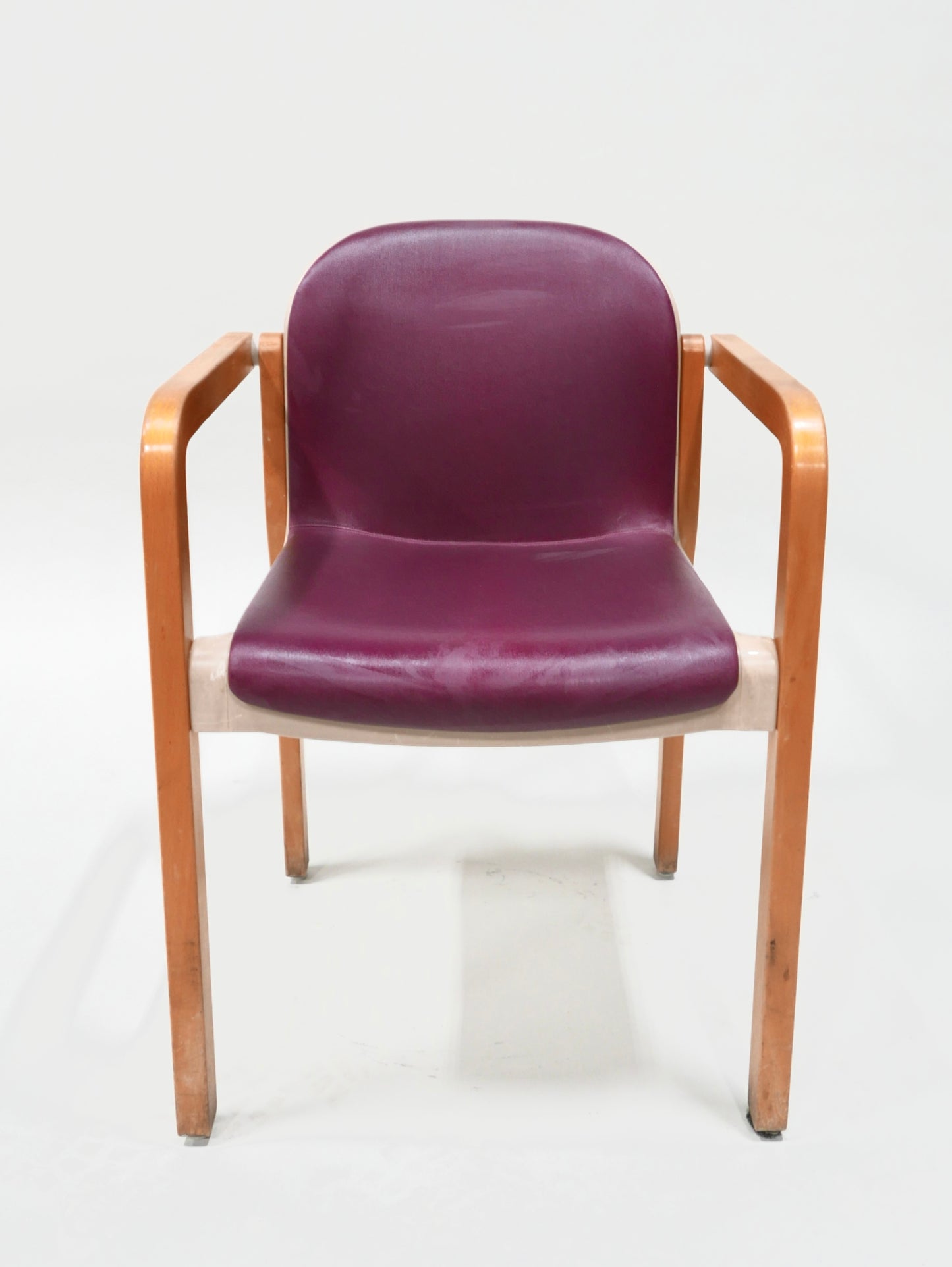 Mid-Century Gerd Lange Thonet Fiberglass Accent Chair Made in Germany
