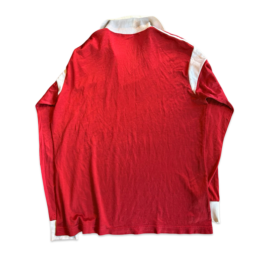 1990s Adidas Collard Long Sleeve Jersey