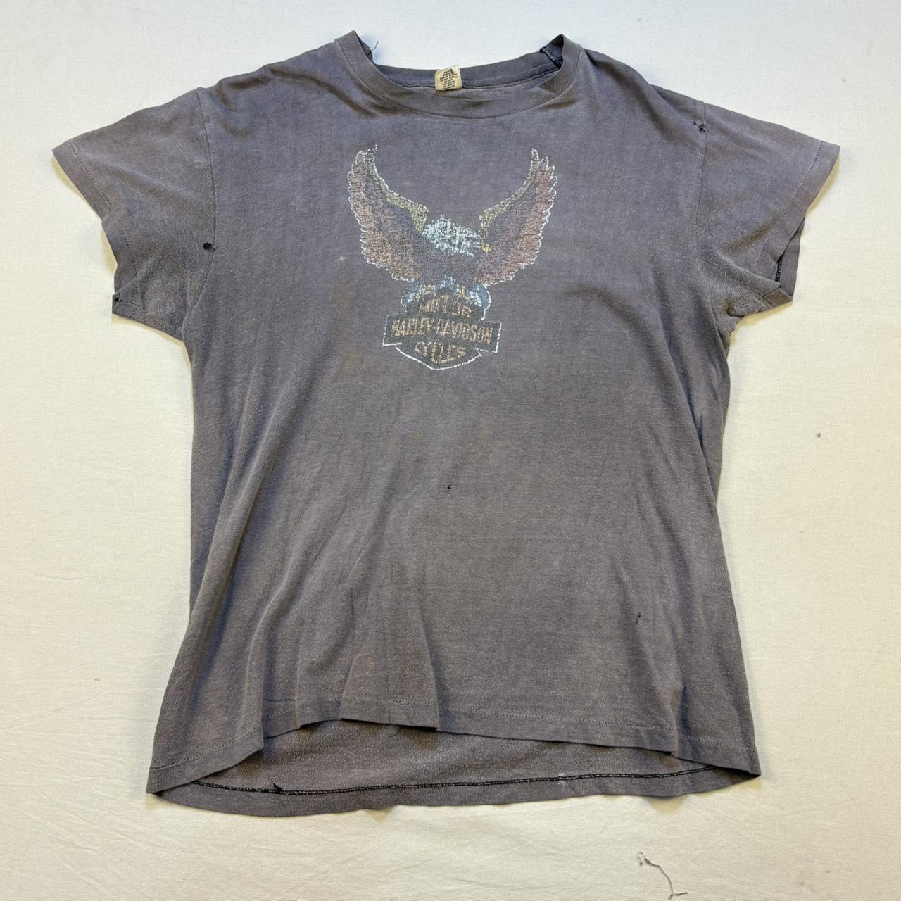 1970s Harley Davidson Faded Tee