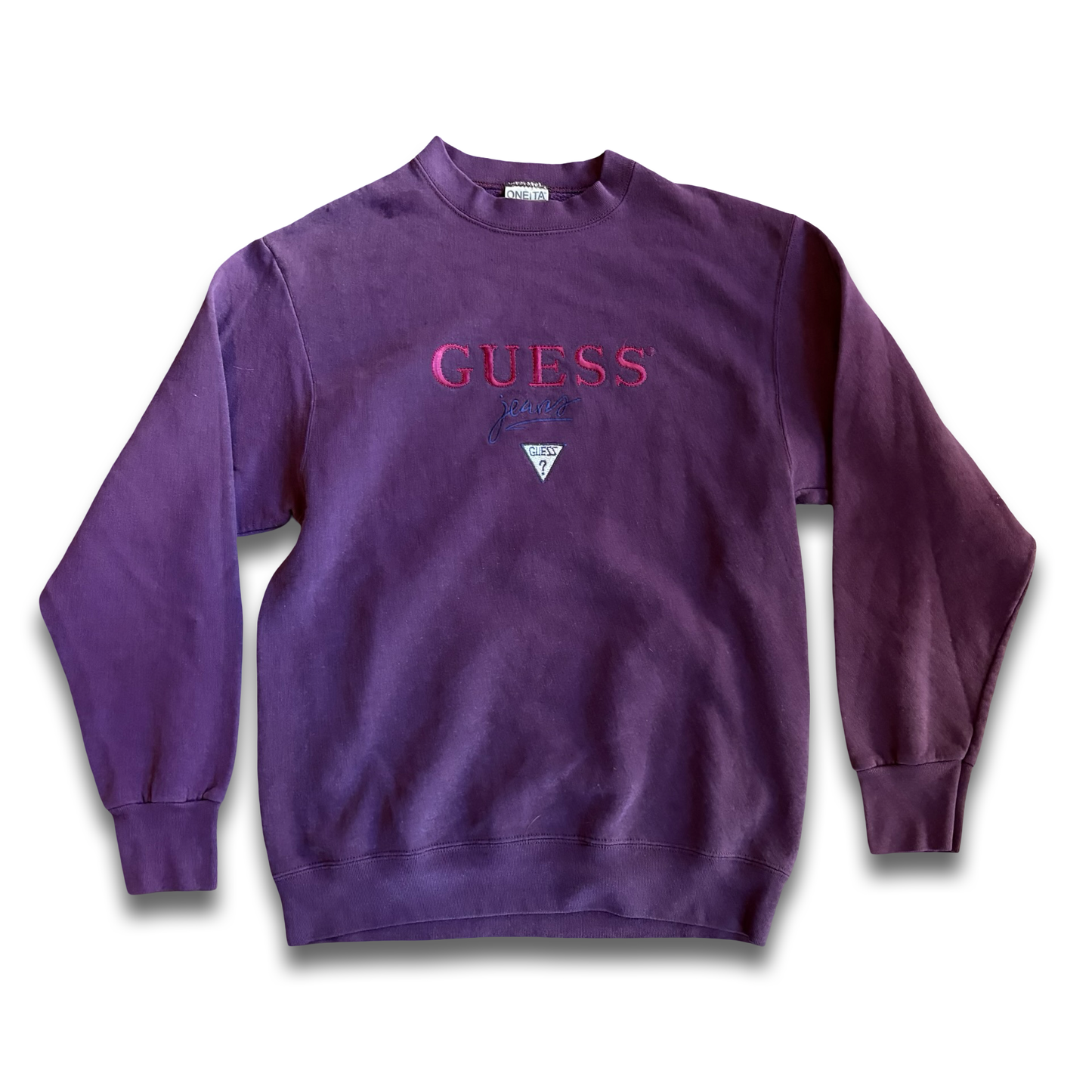 1990s Guess Embroidered Crewneck