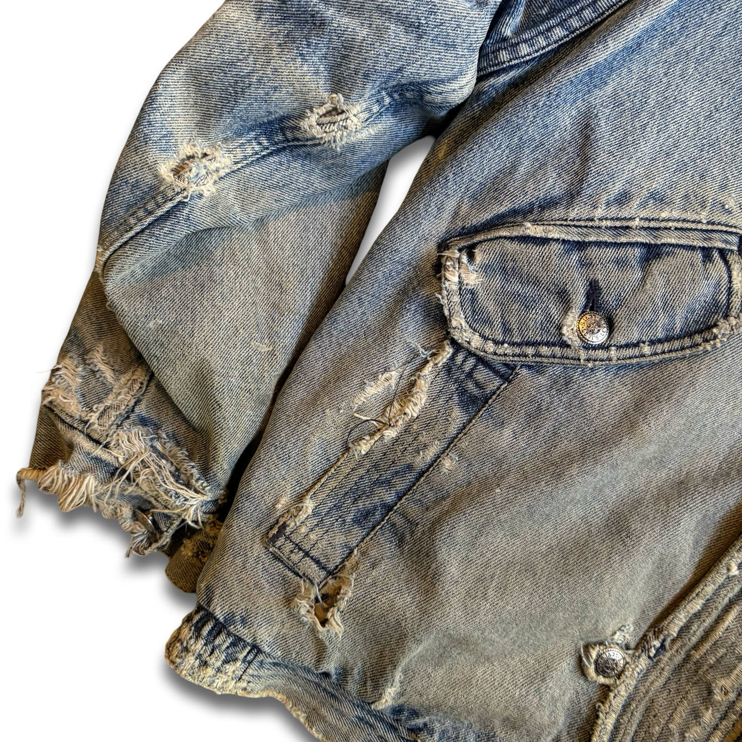 1980s Levi’s Sherpa lined Sports Denim Jacket