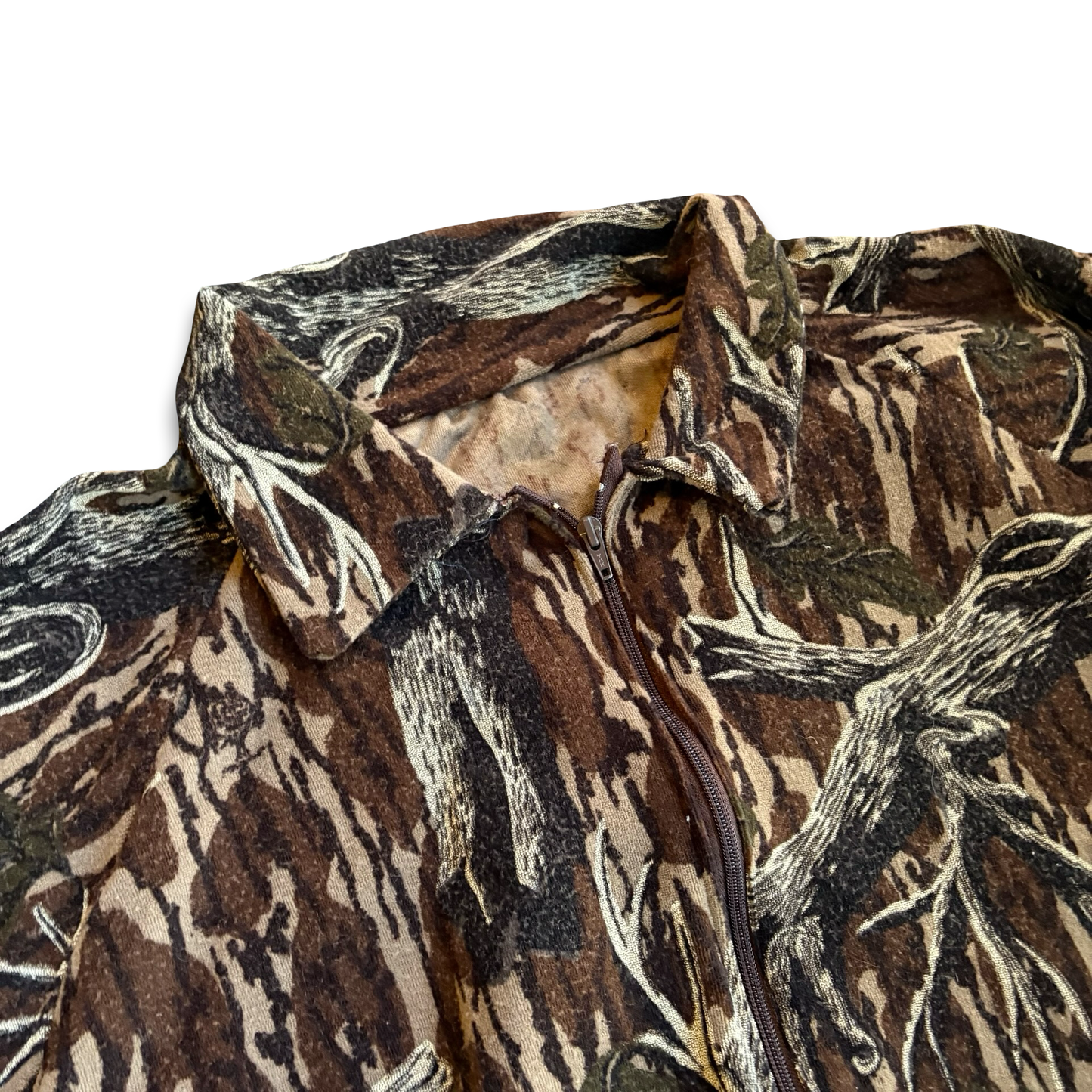 1980s Polyester Hunting Jacket