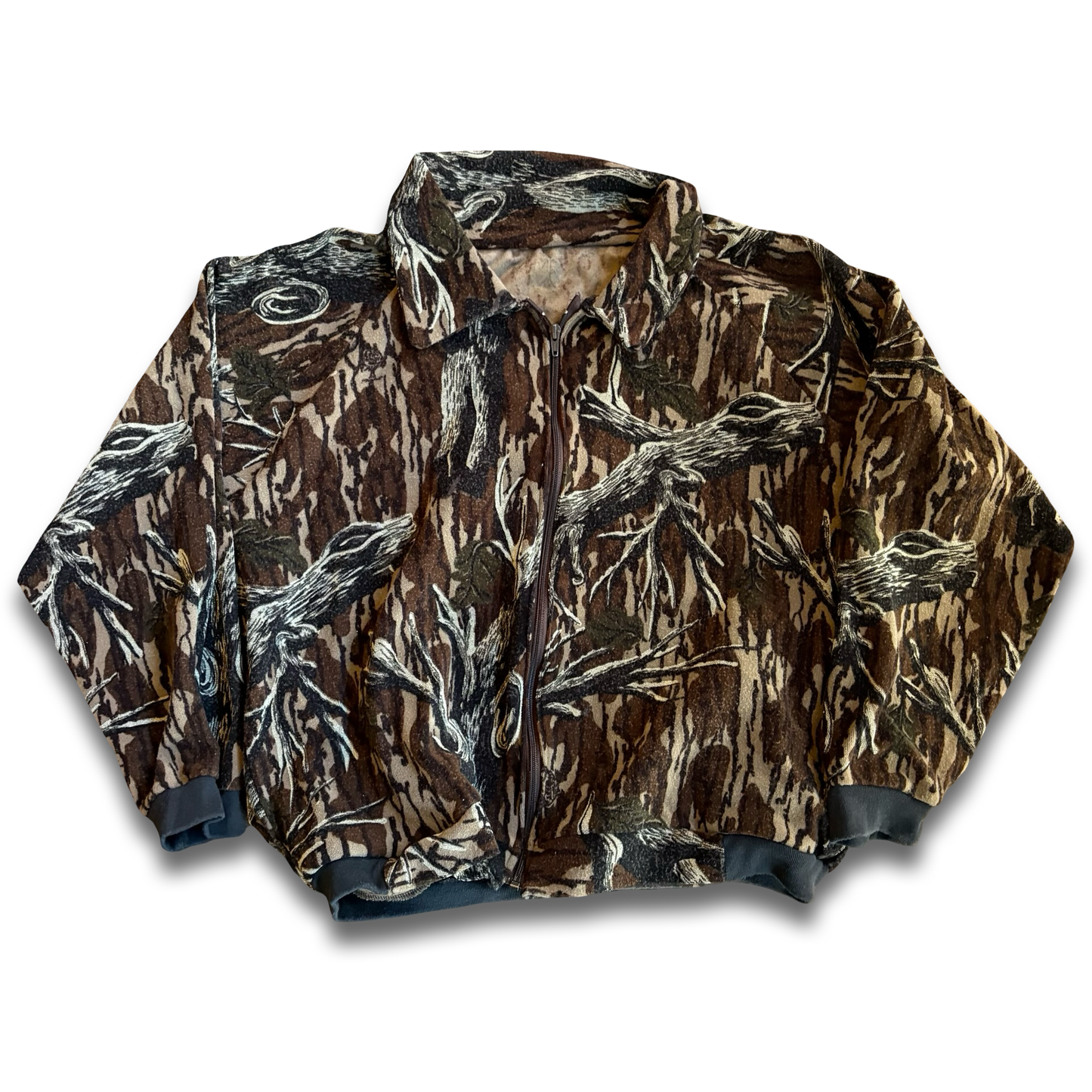 1980s Polyester Hunting Jacket
