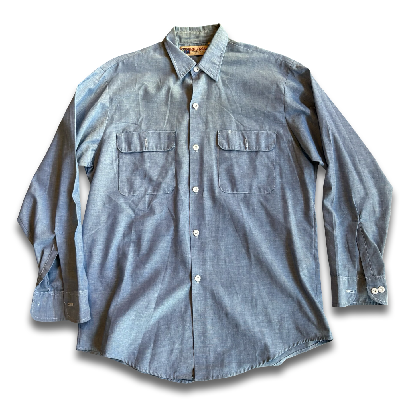 1970s Big Mac Chambray Button Up