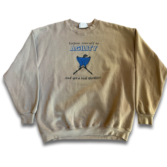 1990s Agility Thrill Crewneck
