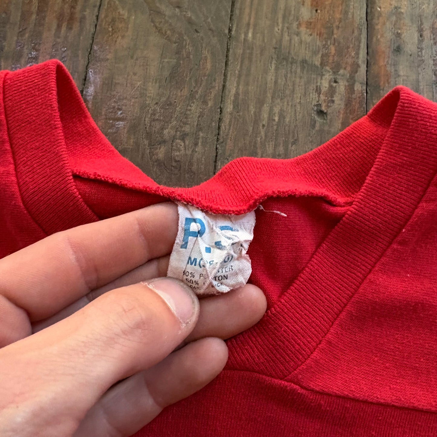 Red Ace Soccer Jersey Tee
