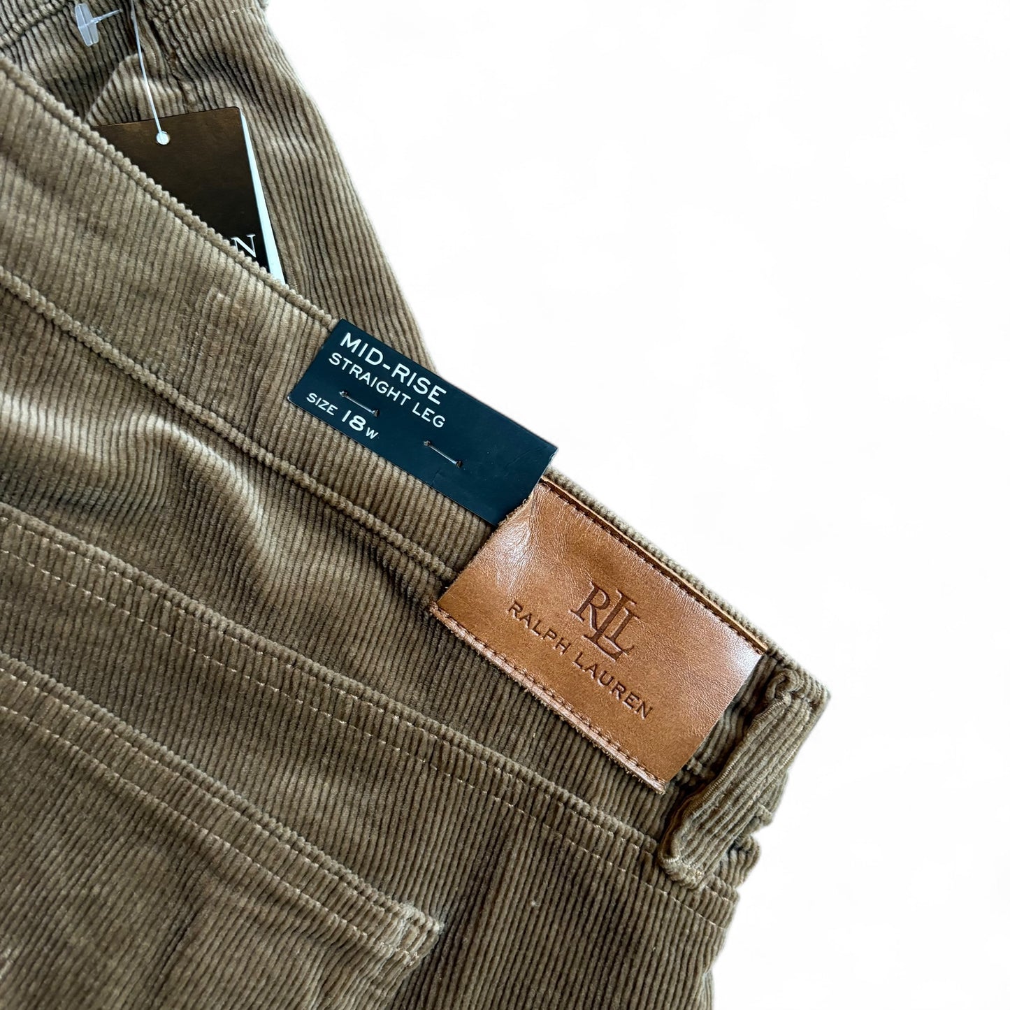 Y2K LAUREN RLL Mid Rise Corduroy Pants