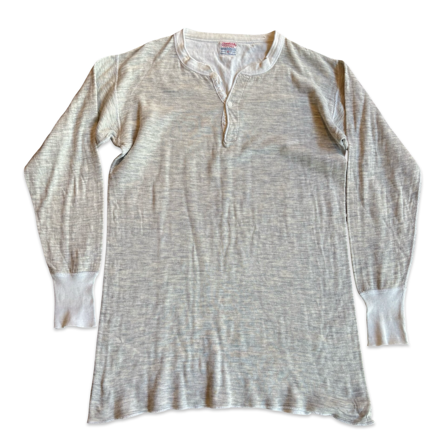 1950s Duofold Two Later Fabric Henley