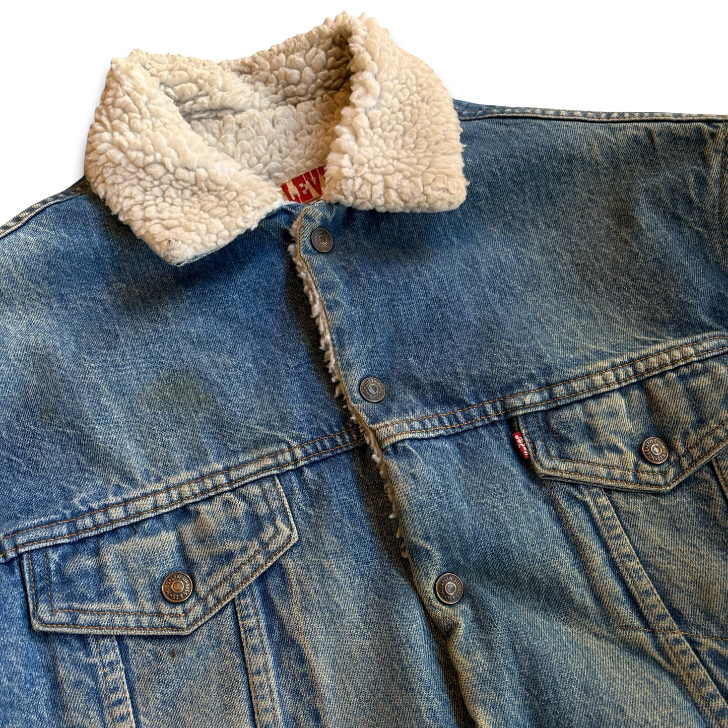 1970s Levi’s Sherpa Lined Denim Jacket
