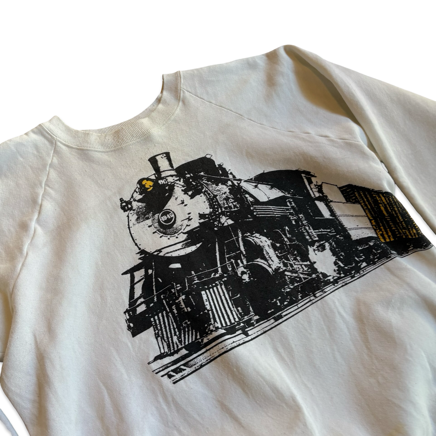 1990s Train Wraparound Graphic Sweatshirt