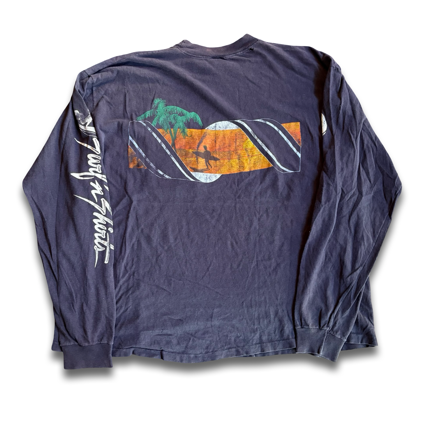 1980s Surfing Shirts Long-sleeve Tee