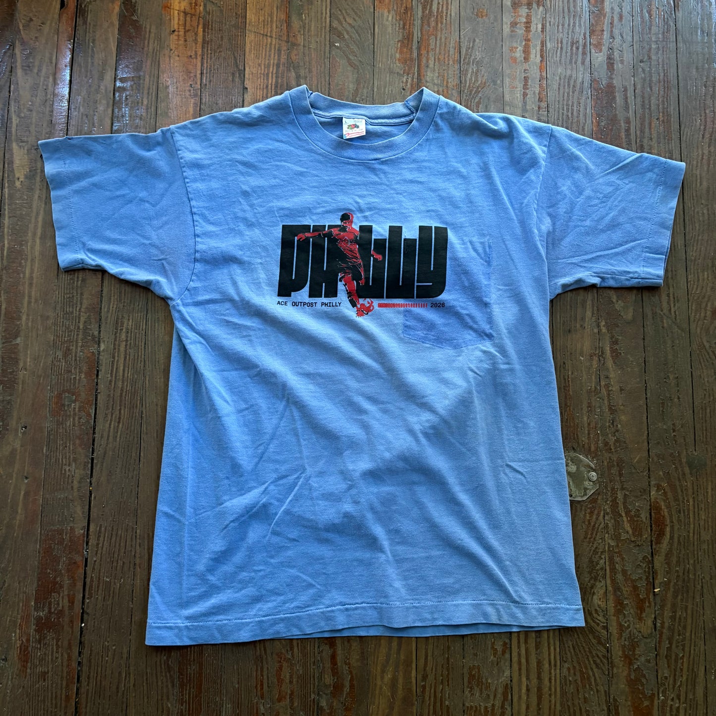 Blue Ace Soccer Tee