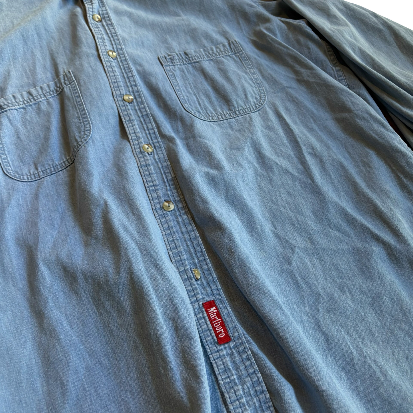 1990s Marlboro Chambray Shirt