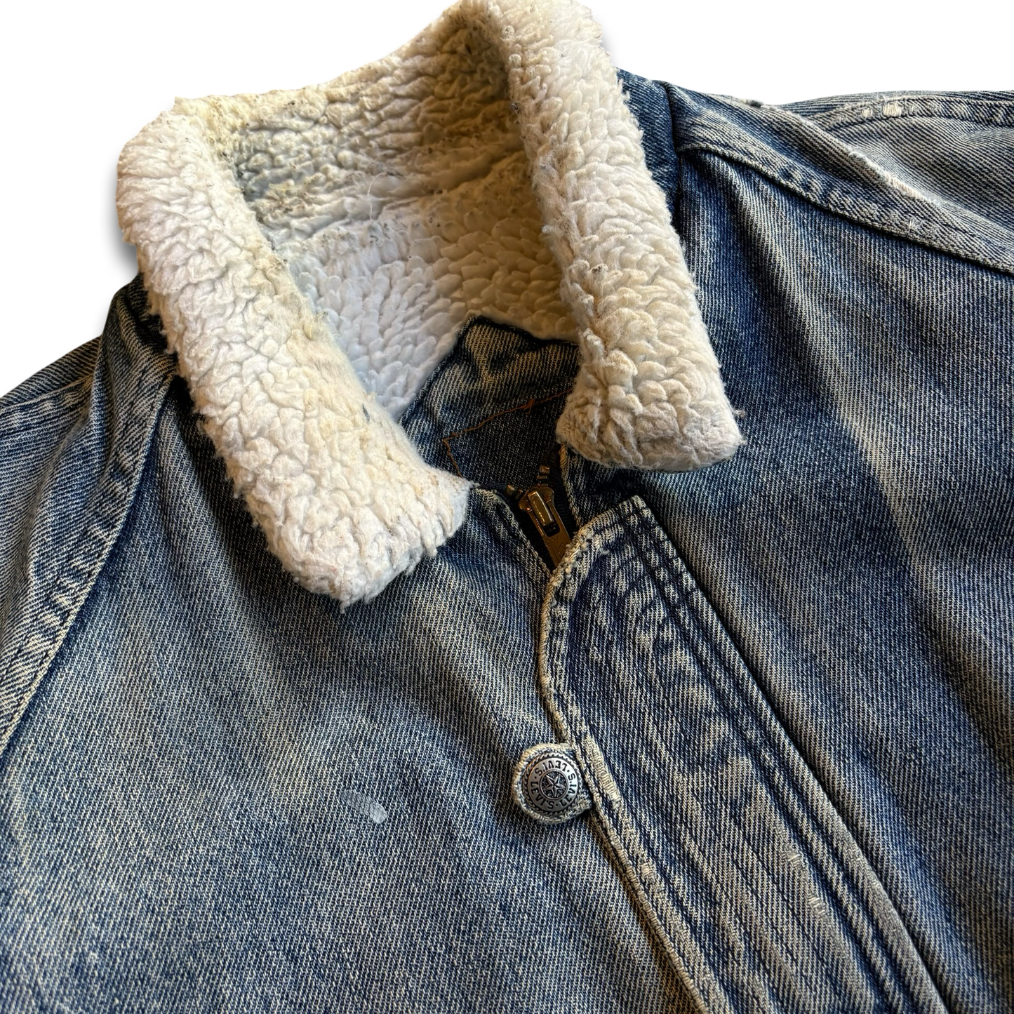 1980s Levi’s Sherpa lined Sports Denim Jacket