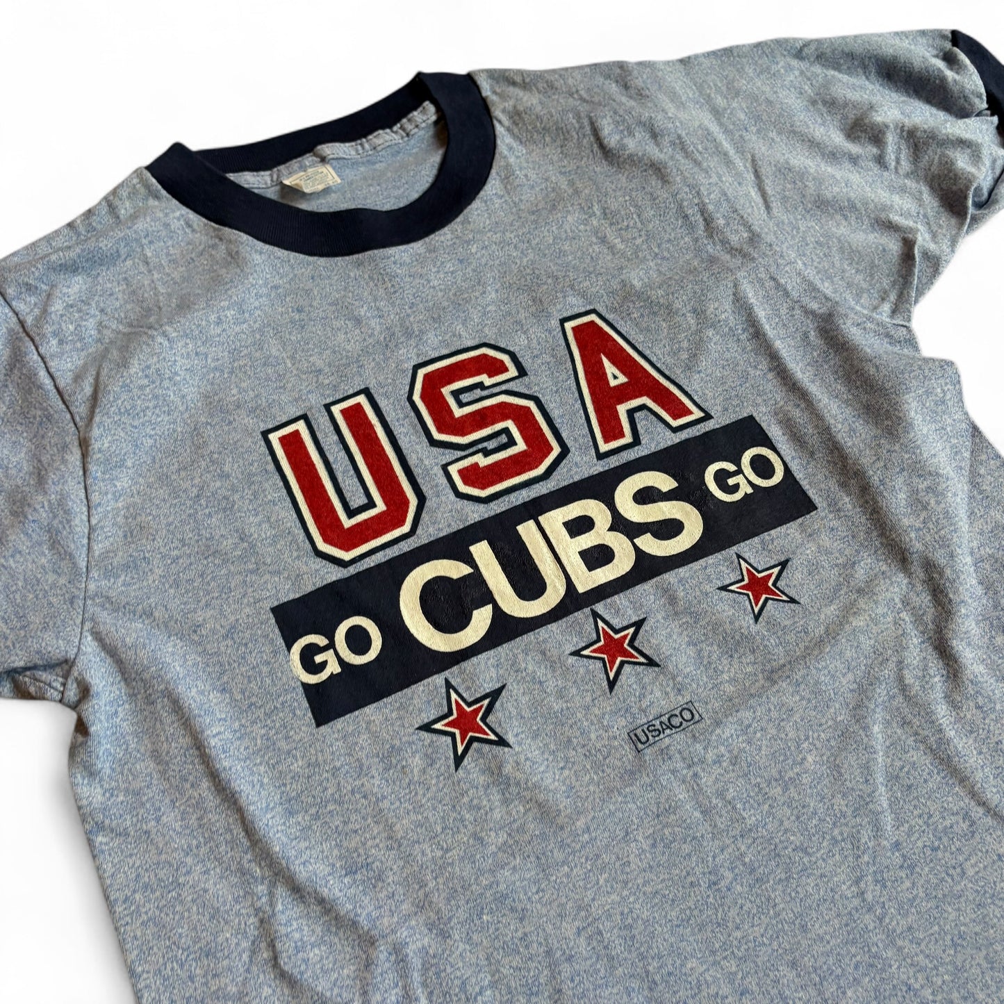 1980s USA Go Cubs Ringer
