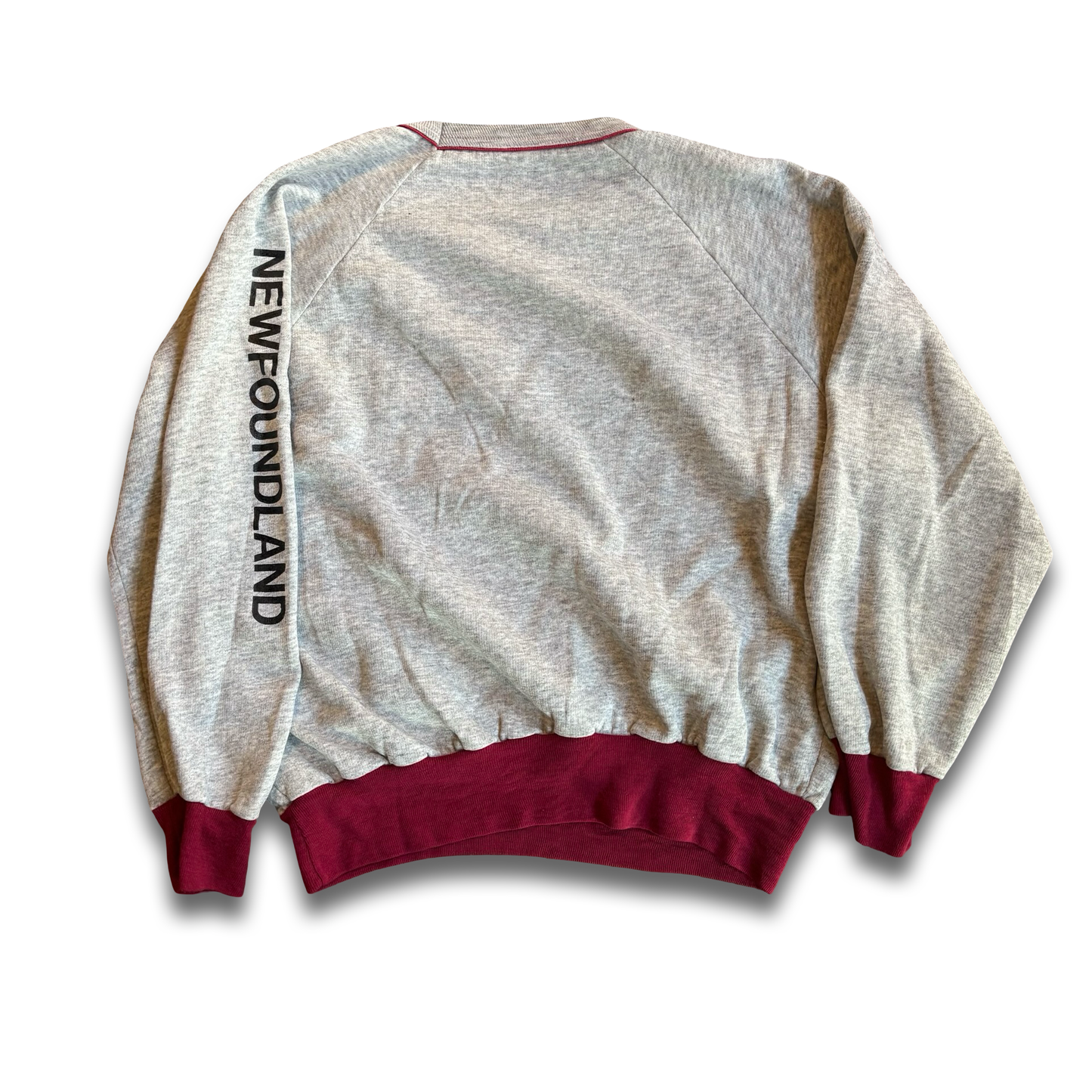 1970s Codroy Valley Newfoundland Grey Crewneck