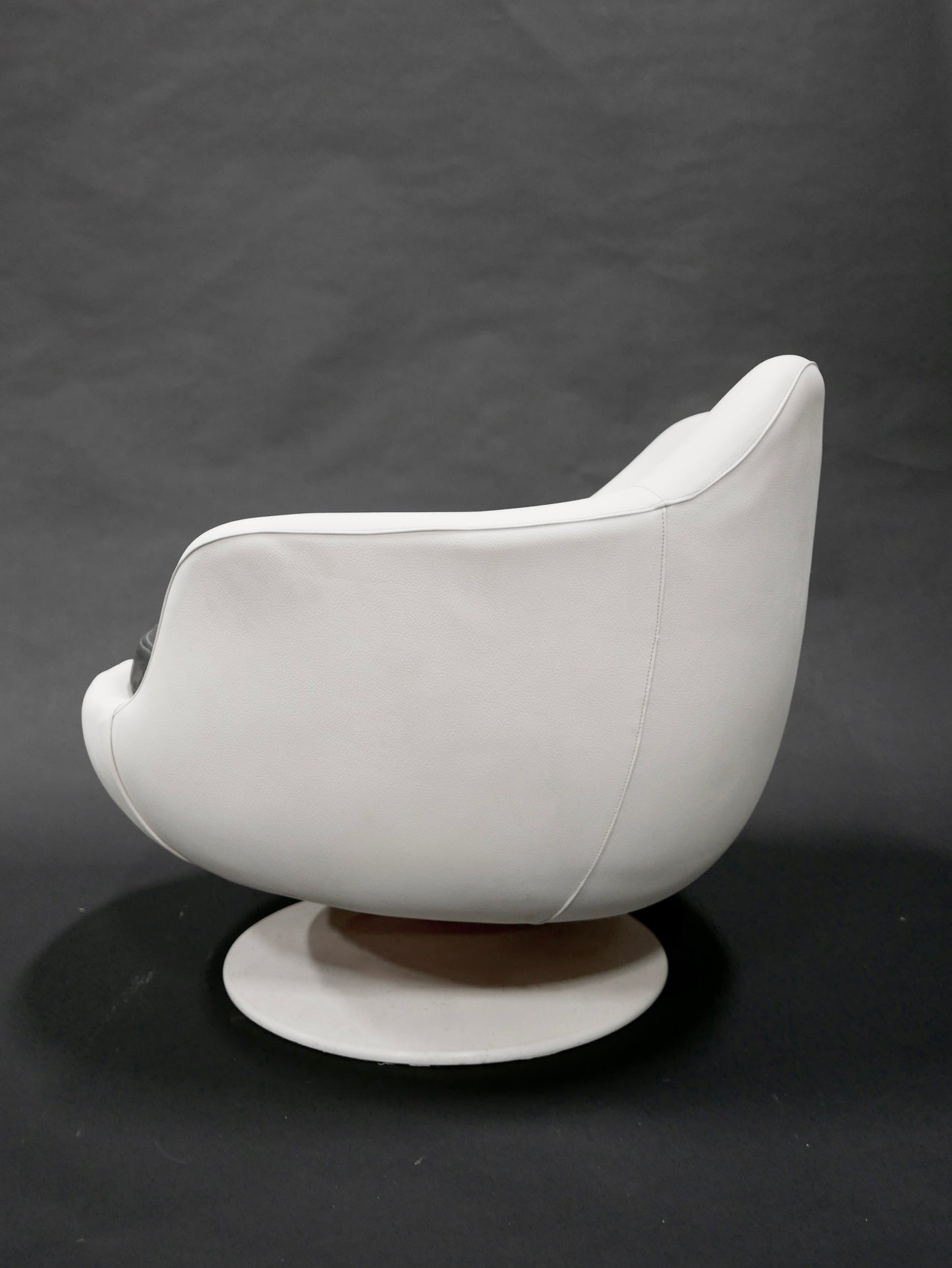 1960s Swedfern Pleather Cocktail Chair