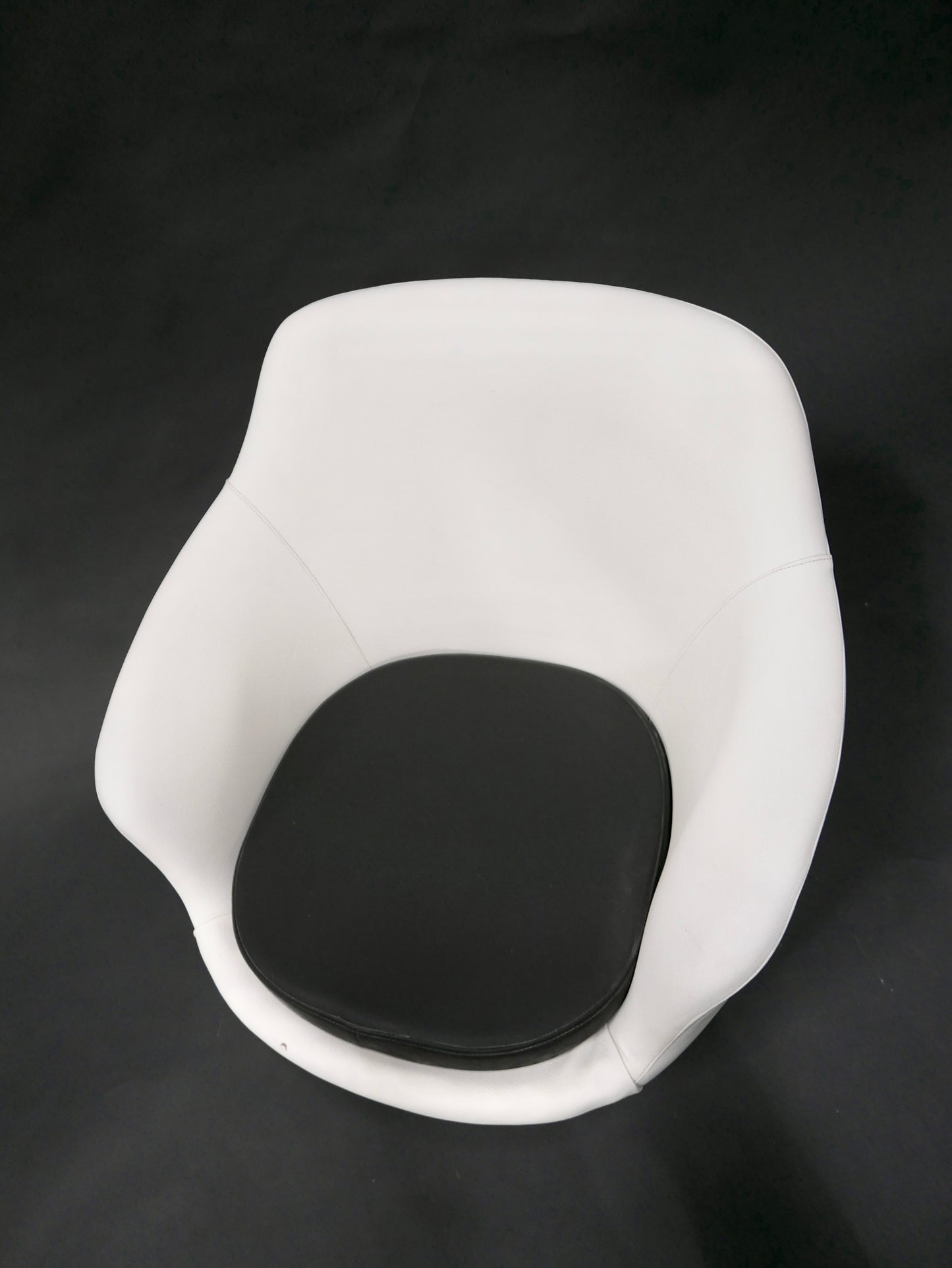 1960s Swedfern Pleather Cocktail Chair
