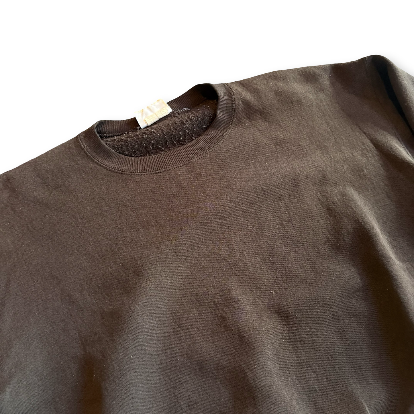 1990s Riders Blank Black Crewneck