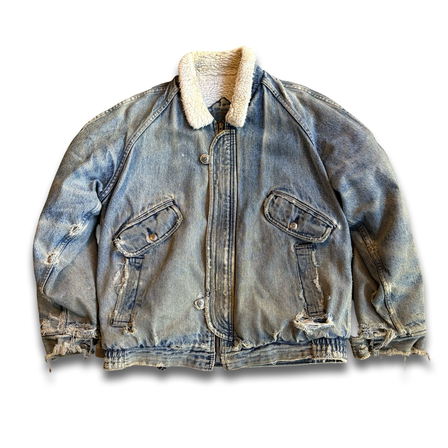 1980s Levi’s Sherpa lined Sports Denim Jacket