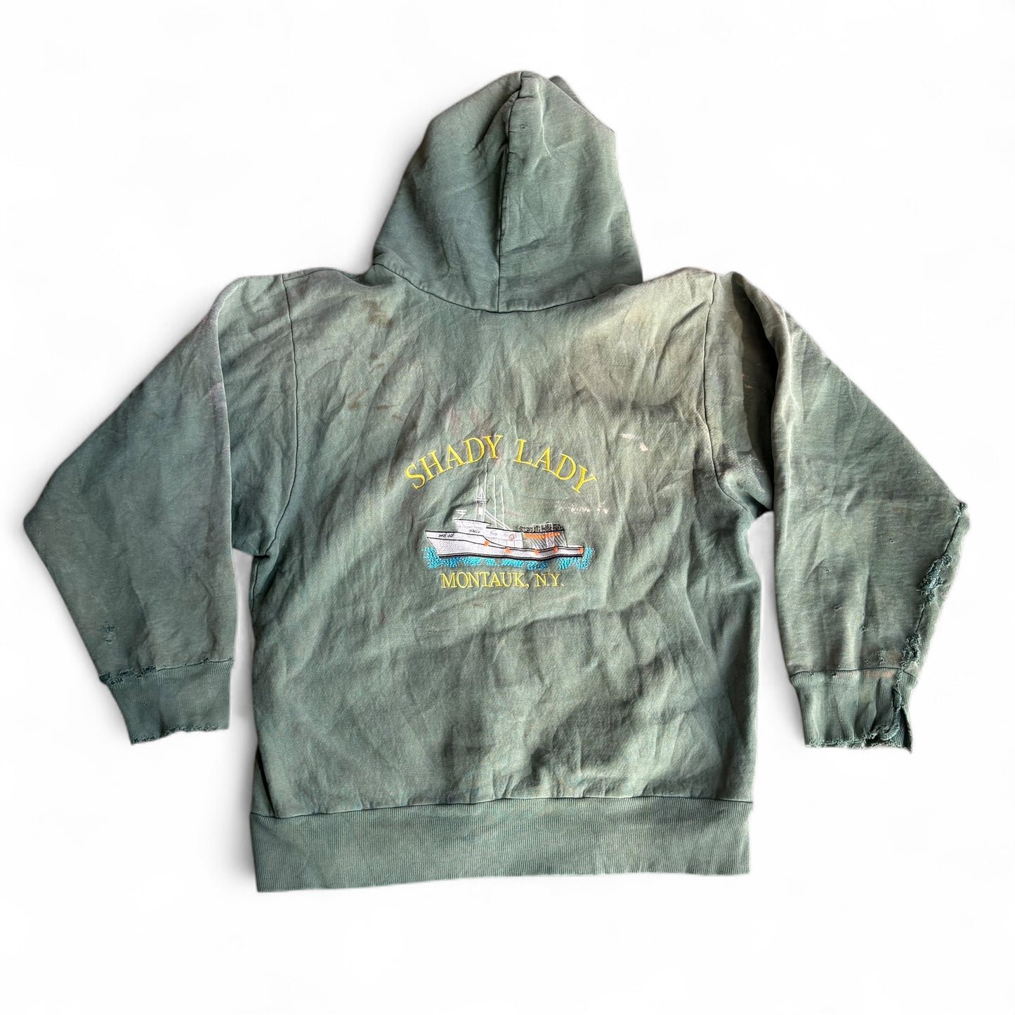 1990s Camber Embroidered Zip Hoodie