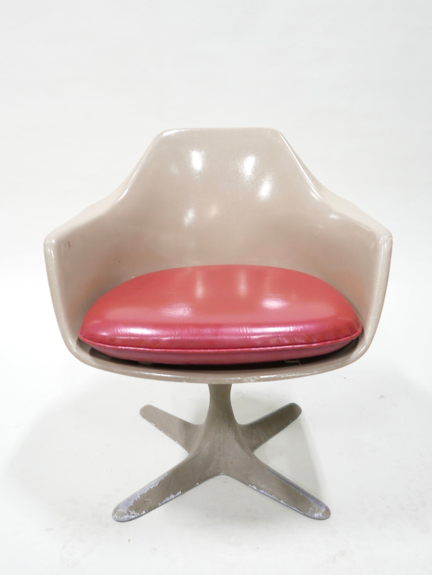 1960s Burke Fiberglass Armchair