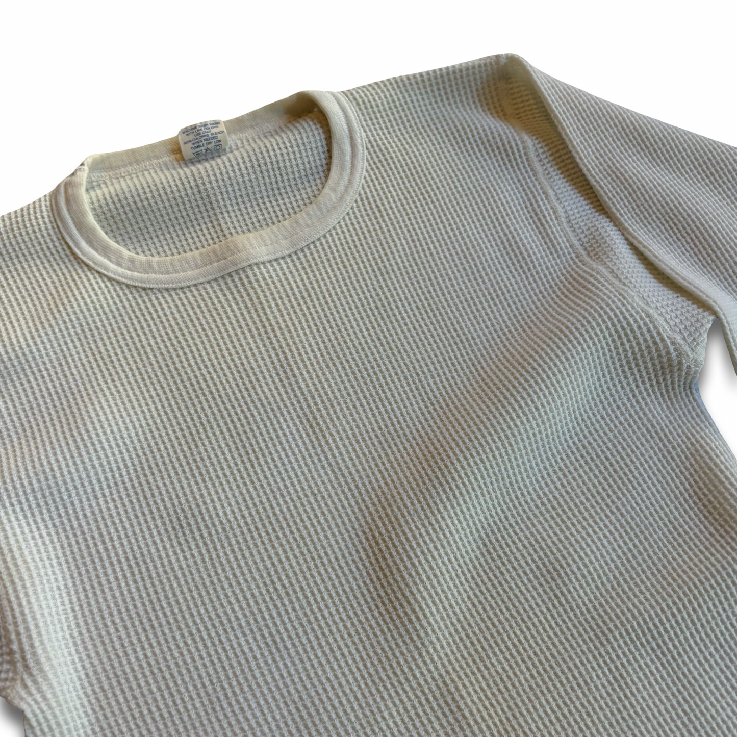 1980s Thermal Knit Long-sleeve Tee