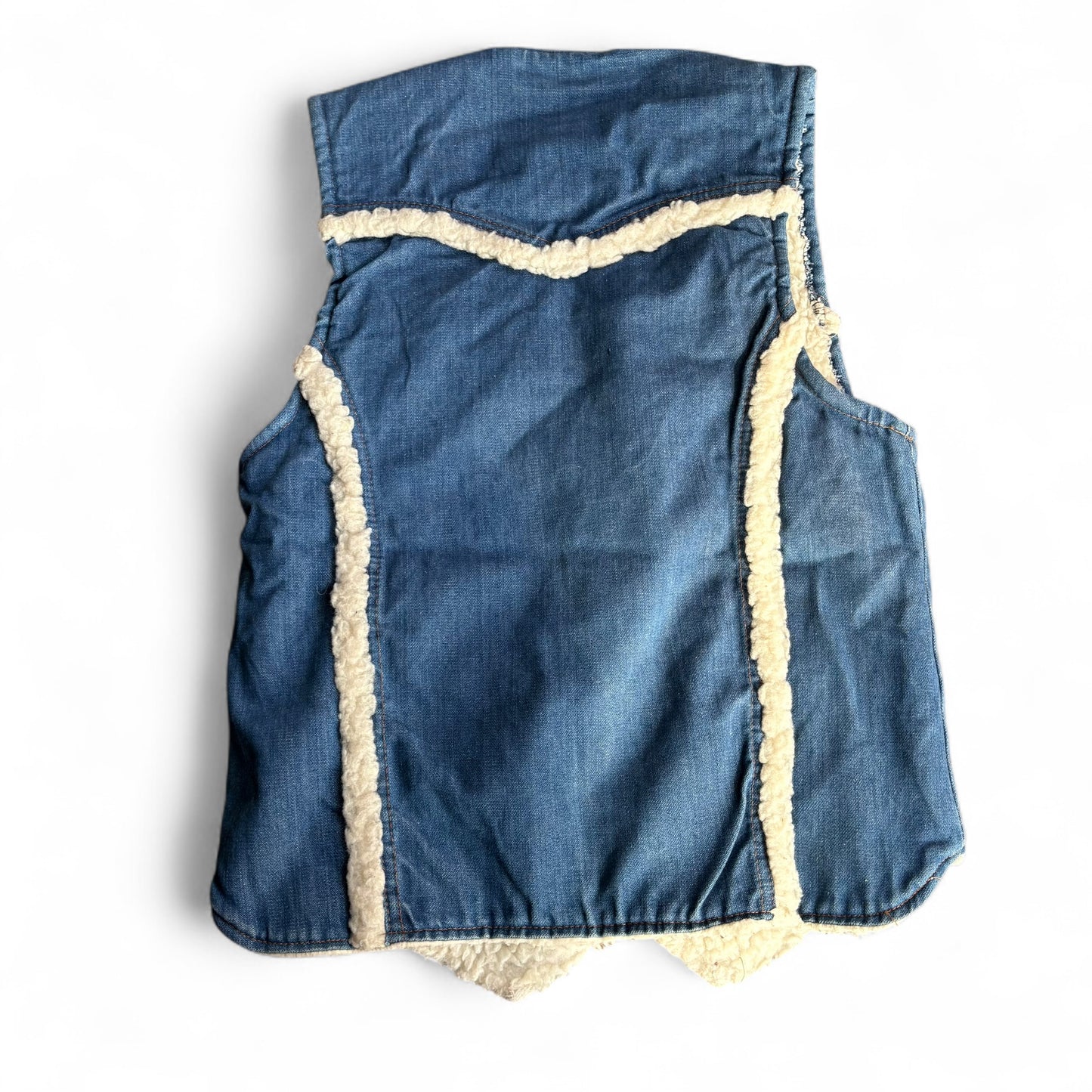 1970s Wrangler Sherpa Vest