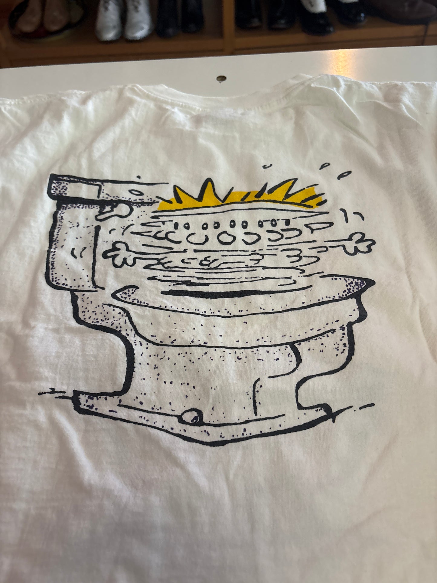 1990s Comic Graphic Toilet Tee