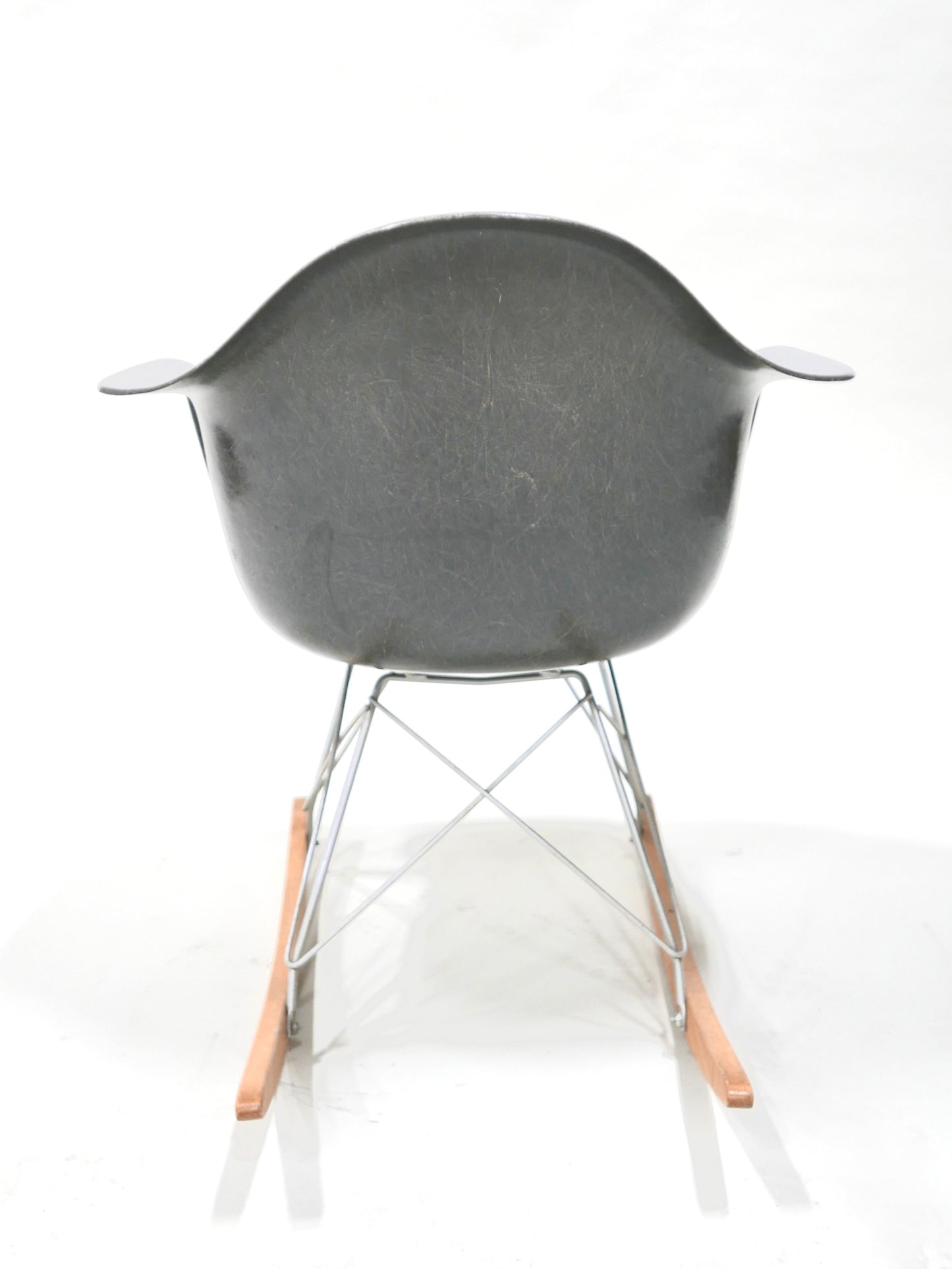 1950s Eames Rocking Armchair Elephant gray