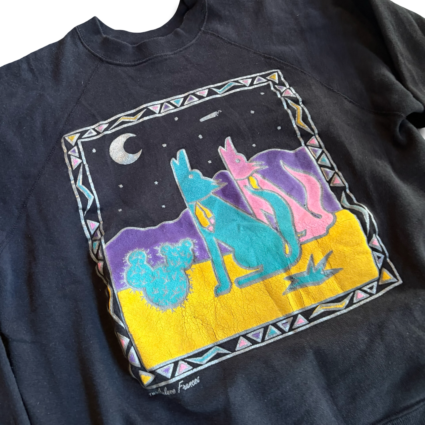 1990s Desert Wolfs Crewneck